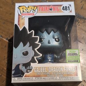 Funko Pop Fairy Tail Gajeel Dragon Force Exclusive